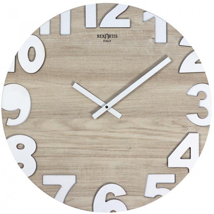 orologi da parete in legno metropolis rexartis