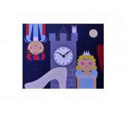 orologio cameretta bambini pirondini cenerentola