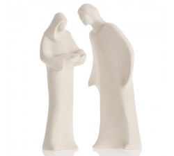 statuine sacra famiglia in argilla ceramiche centro ave