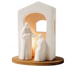natività presepe con luce centro ave