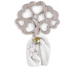 bomboniera nascita battesimo bimba albero della vita