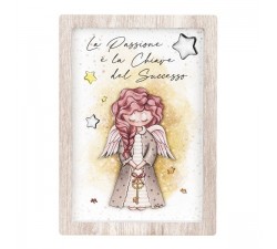 quadretto angelo custode bimba angeli dei sogni bongelli