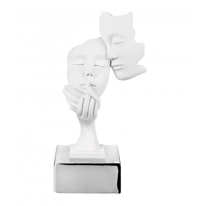 regalo nozze matrimonio anniversario scultura viso innamorati