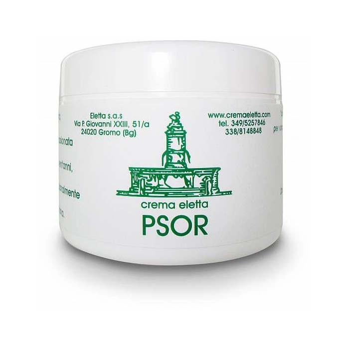 crema uguento Eletta Psor, psoriasi, dermatiti, eczemi, pelli secche