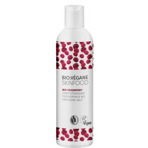 Cranberry tonico viso Bio:Végane skinfood