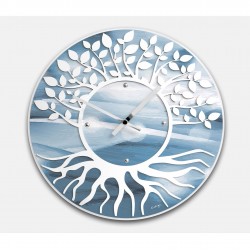 orologio da muro con albero della vita