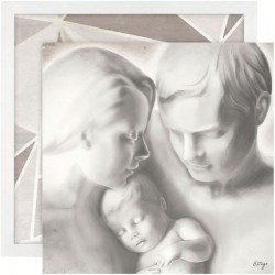 quadro capoletto sacra famiglia moderna estego