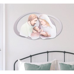 quadro capoletto moderno sacra famiglia