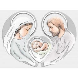 quadro capezzale moderno sacra famiglia