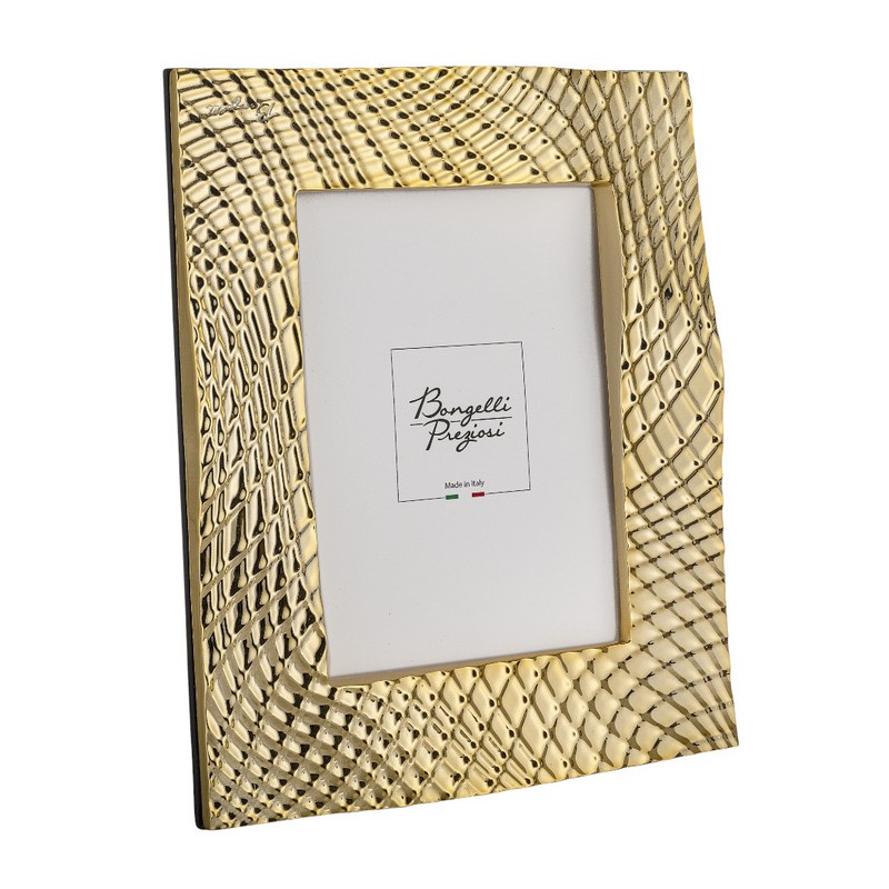portafoto di design ophis color oro bongelli preziosi