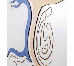 albero della vita particolare del quadro da parete