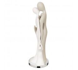 statuina sposi stilizzata, raffigurante la famiglia, idea regalo matrimonio
